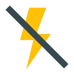 Flash Off SVG Icon
